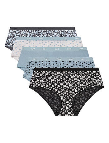 Lot de 5 Shorties Les Pockets Coton
