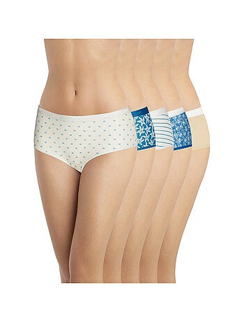 Lot de 5 Shorties Les Pockets Coton