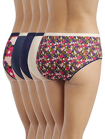 Lot de 5 Shorties Les Pockets Coton