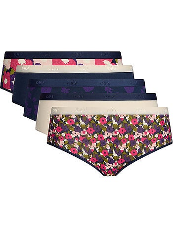 Lot de 5 Shorties Les Pockets Coton