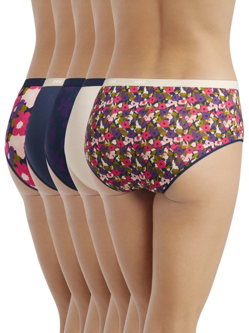 Lot de 5 Shorties Les Pockets Coton - Kiabi