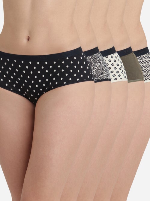 Lot de 5 Shorties Les Pockets Coton - Kiabi