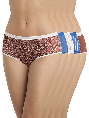 Lot de 5 Shorties Les Pockets Coton