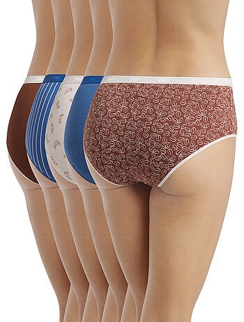 Lot de 5 Shorties Les Pockets Coton