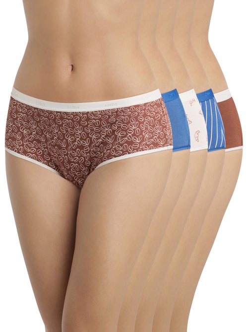 Lot de 5 Shorties Les Pockets Coton - Kiabi