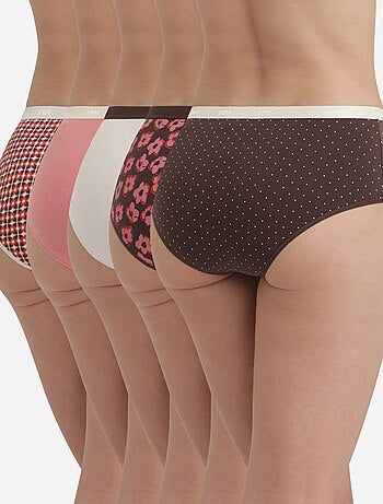 Lot de 5 Shorties Les Pockets Coton