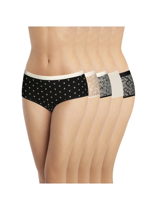 Lot de 5 Shorties Les Pockets Coton - Kiabi