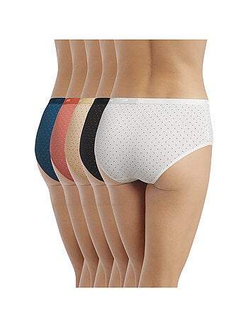 Lot de 5 Shorties Les Pockets Coton