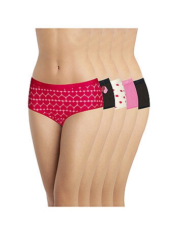 Lot de 5 Shorties Les Pockets Coton