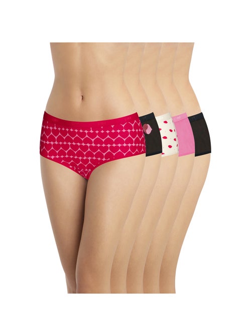 Lot de 5 Shorties Les Pockets Coton - Kiabi