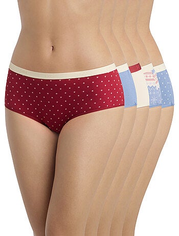 Lot de 5 Shorties Les Pockets Coton