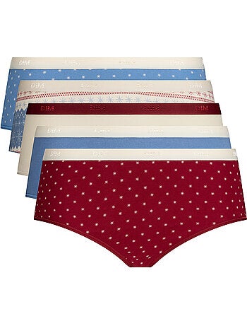 Lot de 5 Shorties Les Pockets Coton