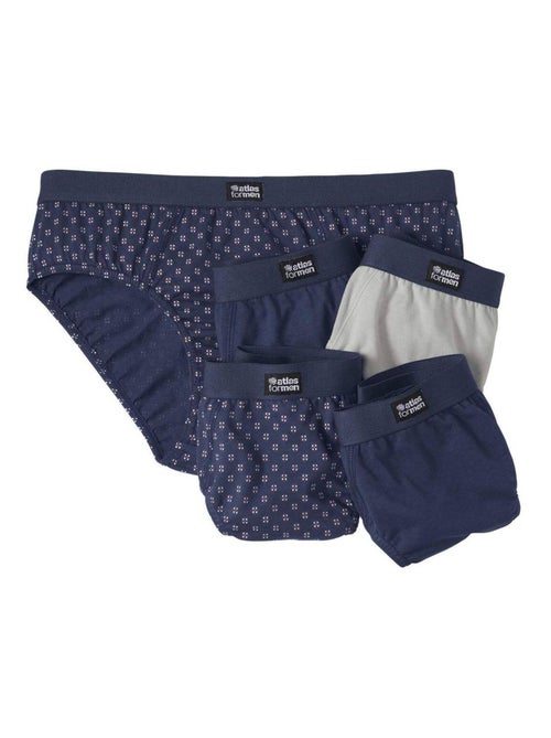 Lot de 5 Slips Atlas For Men® :  - ATLAS FOR MEN - Kiabi