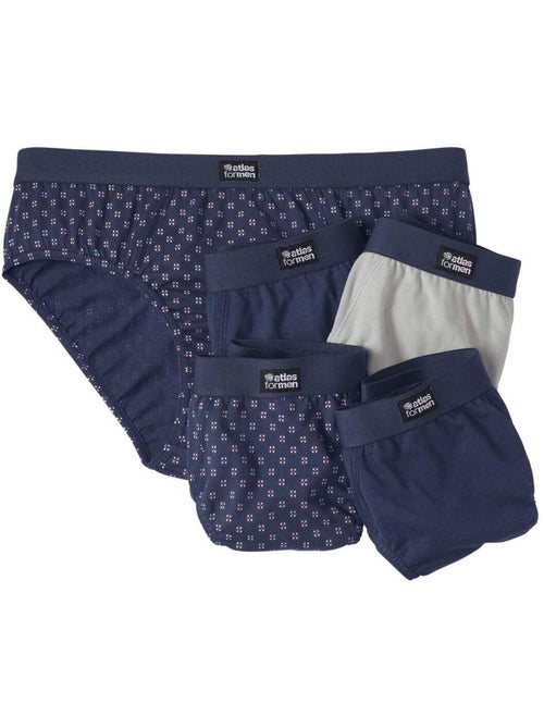 Lot de 5 Slips Atlas For Men® :  - ATLAS FOR MEN - Kiabi