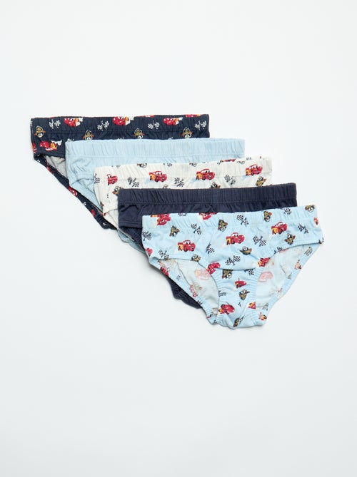Lot de 5 slips 'Cars' - Kiabi