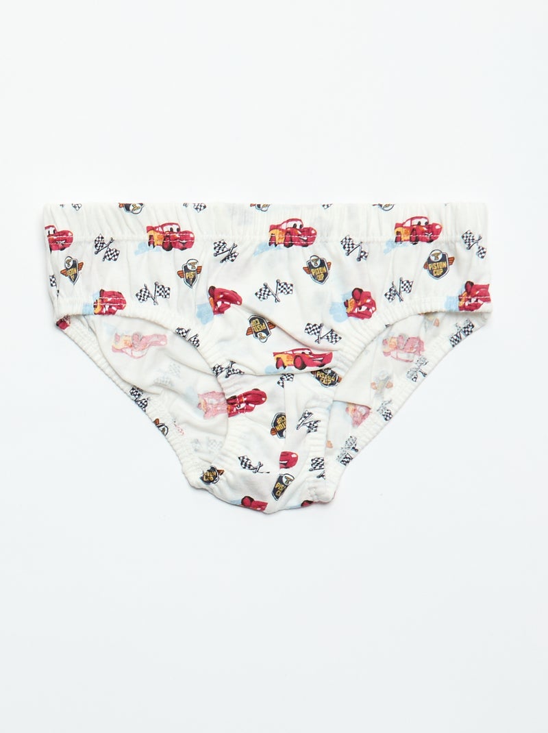 Lot de 5 slips 'Cars' Bleu - Kiabi