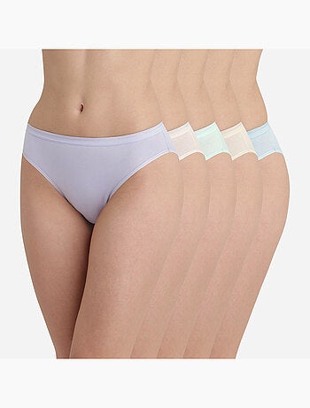Lot de 5 Slips Coton Dim x Inès de La Fressange