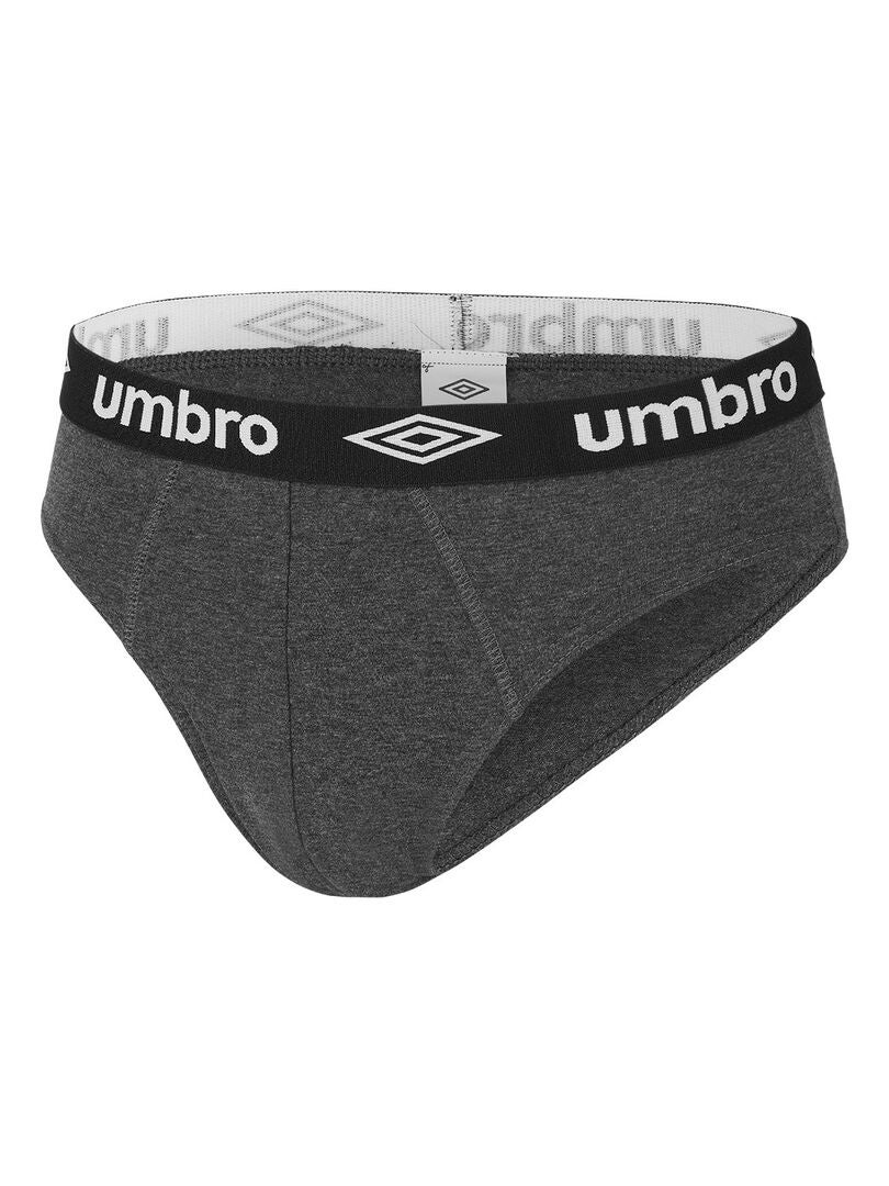 Lot de 5 Slips coton homme Umbro Noir Gris Kiabi 28.90€