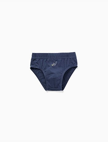 Lot de 5 slips en coton avec imprimés fusée