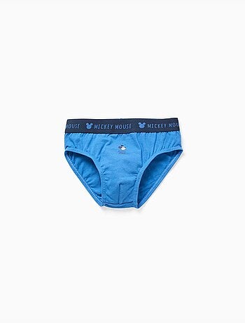 Lot de 5 slips en coton avec imprimés mickey