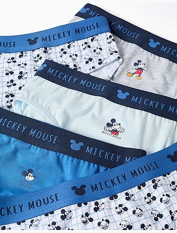 Lot de 5 slips en coton avec imprimés mickey