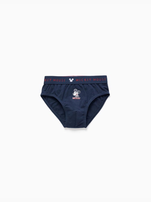 Lot de 5 slips en coton Mickey & Friends - Kiabi
