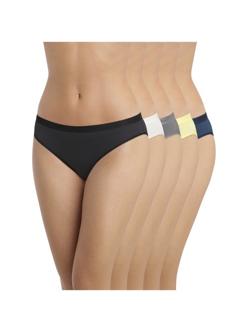 Lot de 5 Slips Les Pockets Coton - Kiabi