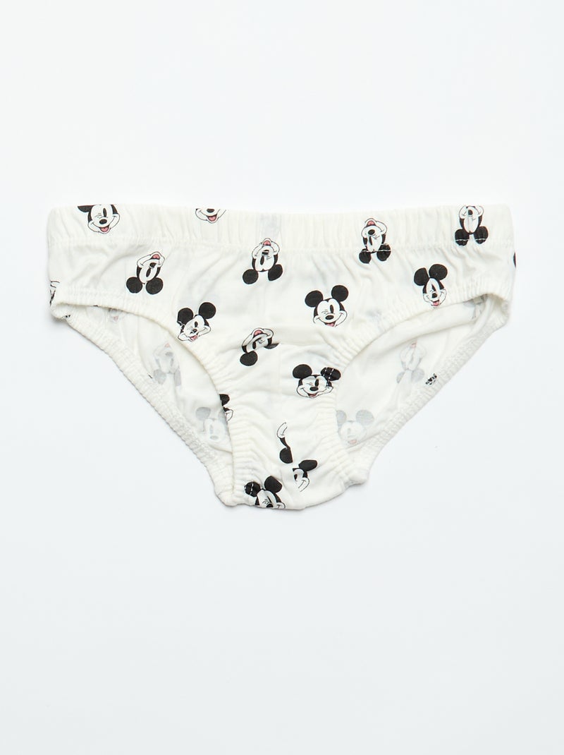 Lot de 5 slips 'Mickey' Bleu - Kiabi