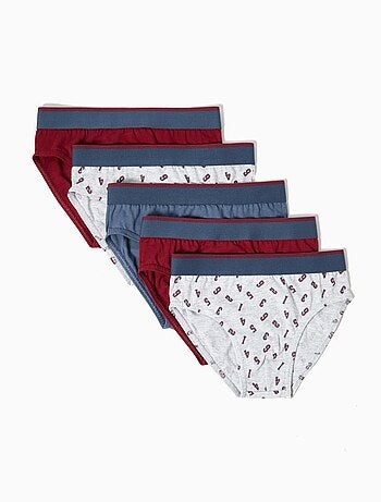 Lot de 5 slips MO Fashion