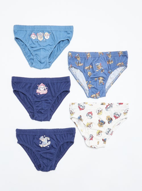Lot de 5 slips 'Pat' Patrouille' - Kiabi Lot de 5 slips 'Pat' Patrouille' - Kiabi
