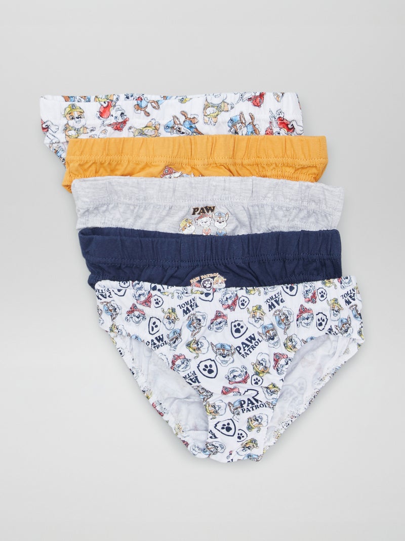 Lot de 5 slips 'Pat' Patrouille' Pat Patrouille - Kiabi
