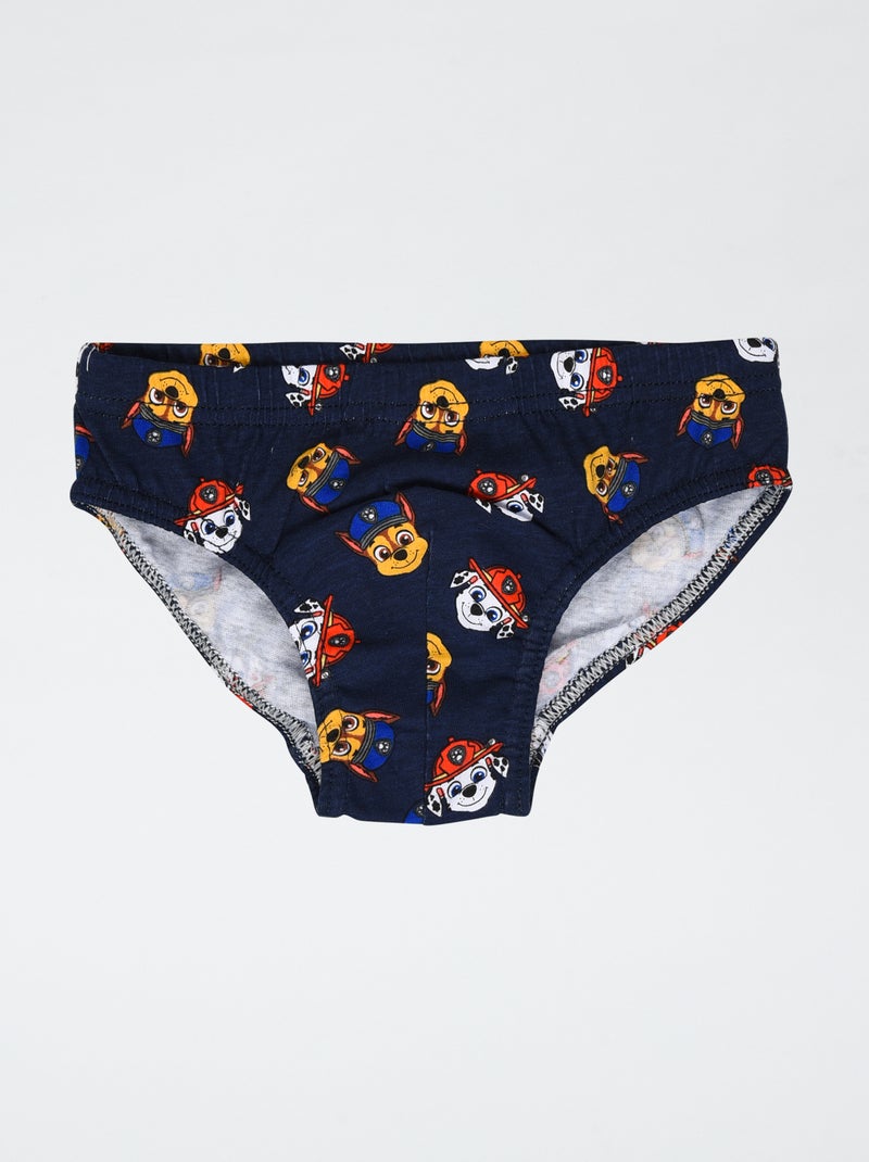 Lot de 5 slips 'Pat'patrouille' Bleu - Kiabi