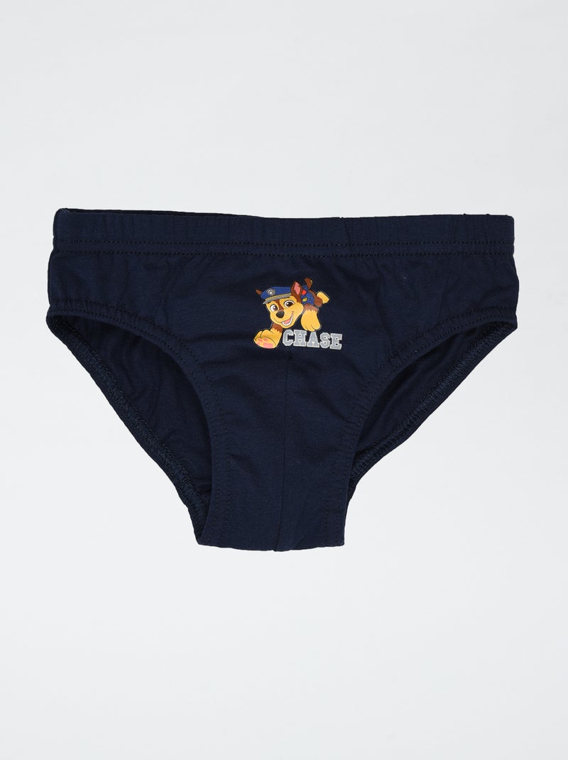Lot de 5 slips 'Pat'patrouille' Bleu - Kiabi