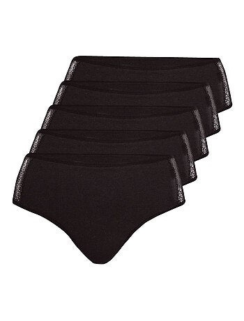 Lot de 5 slips pour fuites urinaires Athena