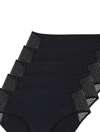 Lot de 5 slips pour fuites urinaires Athena