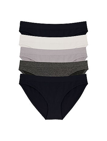 Lot de 5 slips rosanne Dorina