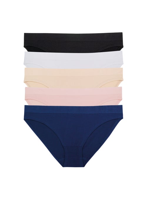 Lot de 5 slips rosanne Dorina - Kiabi