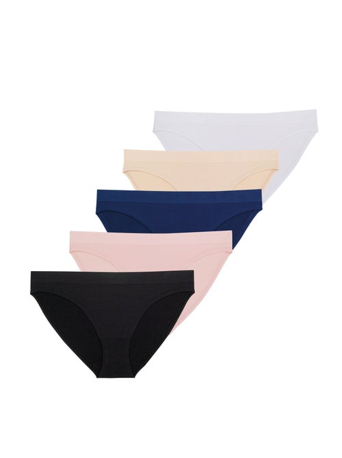 Lot de 5 slips rosanne Dorina - Kiabi