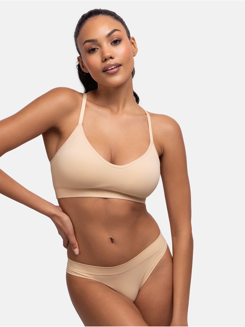 Lot de 5 slips rosanne Dorina Noir - Kiabi