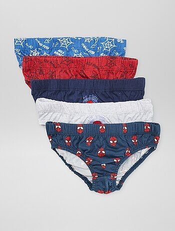 Lot de 5 slips 'Spider-Man'