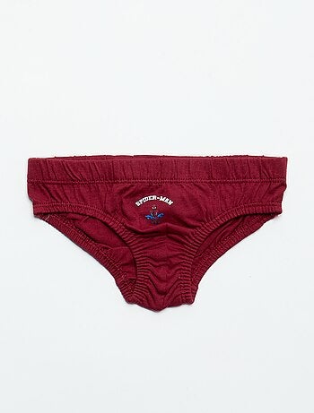 Lot de 5 slips 'Spiderman'