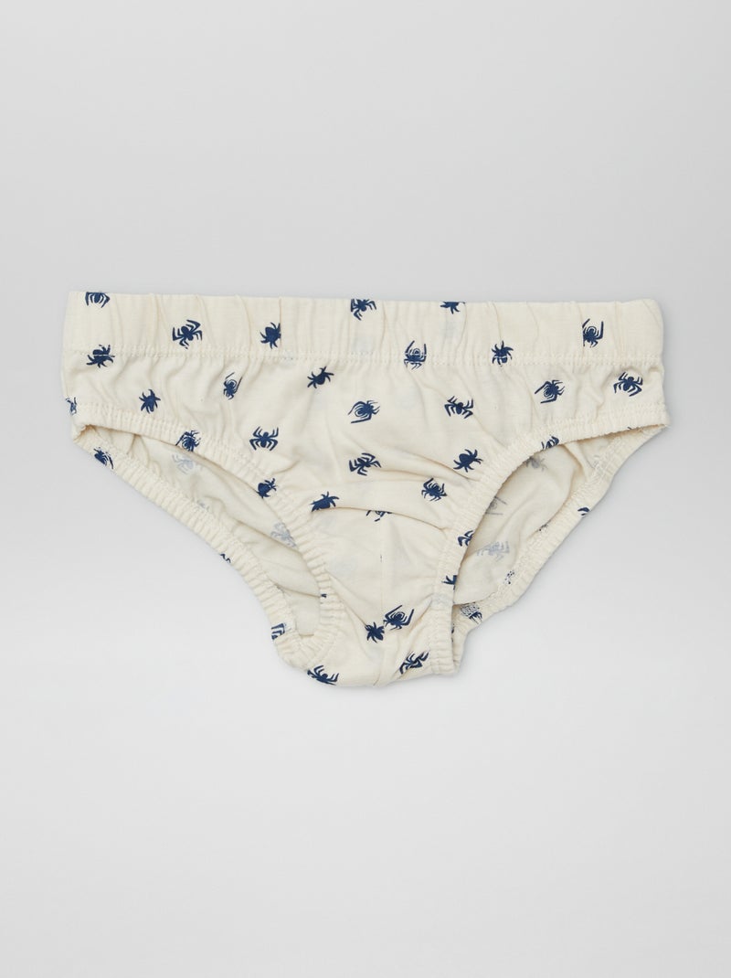 Lot de 5 slips 'Spidey' BLEU - Kiabi