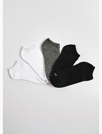 Lot de 5 Socquettes, coloris assortis - AFIBEL