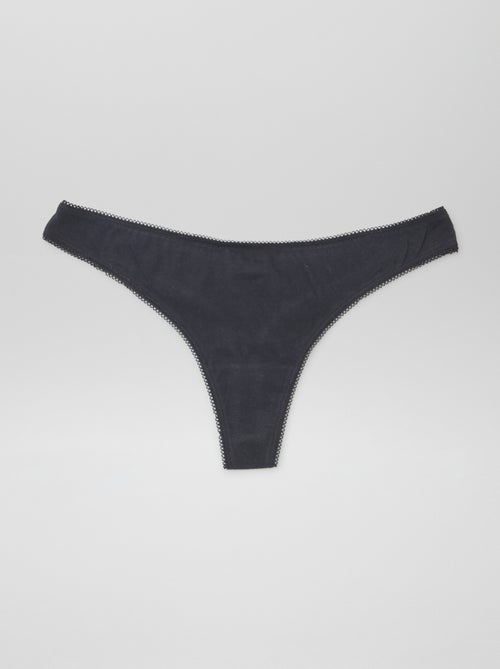 Lot de 5 strings - Kiabi