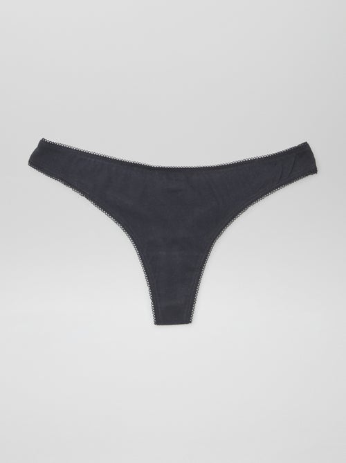 Lot de 5 strings - Kiabi