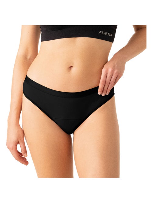Lot de 5 tangas menstruels femme Athena - Kiabi
