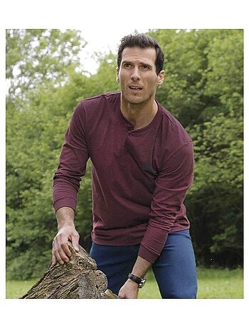 Lot de 5 Tee-Shirts Col Tunisien - ATLAS FOR MEN