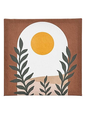 Lot de 5 toiles imprimées SOLEIL