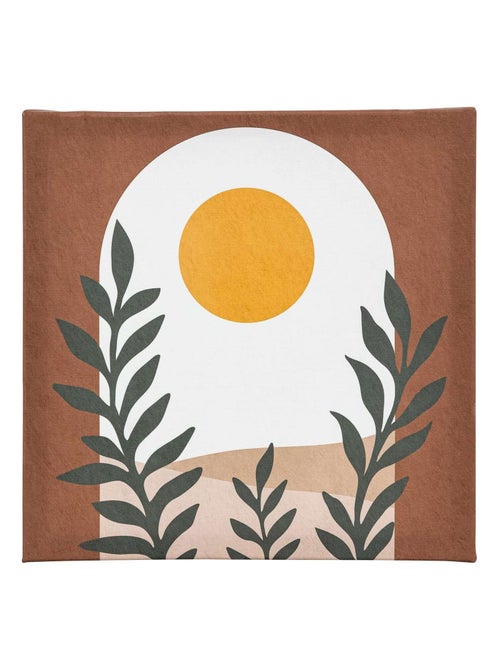 Lot de 5 toiles imprimées SOLEIL - Kiabi