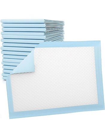 Lot de 50 alèses pour bébé jetables, imperméables - Monsieur Bébé